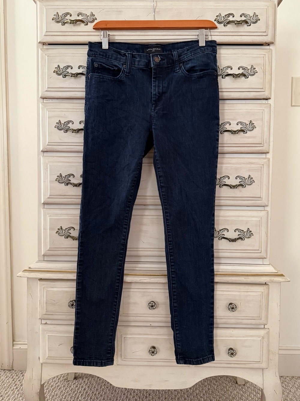 Banana Republic Dark Wash Skinny Jeans